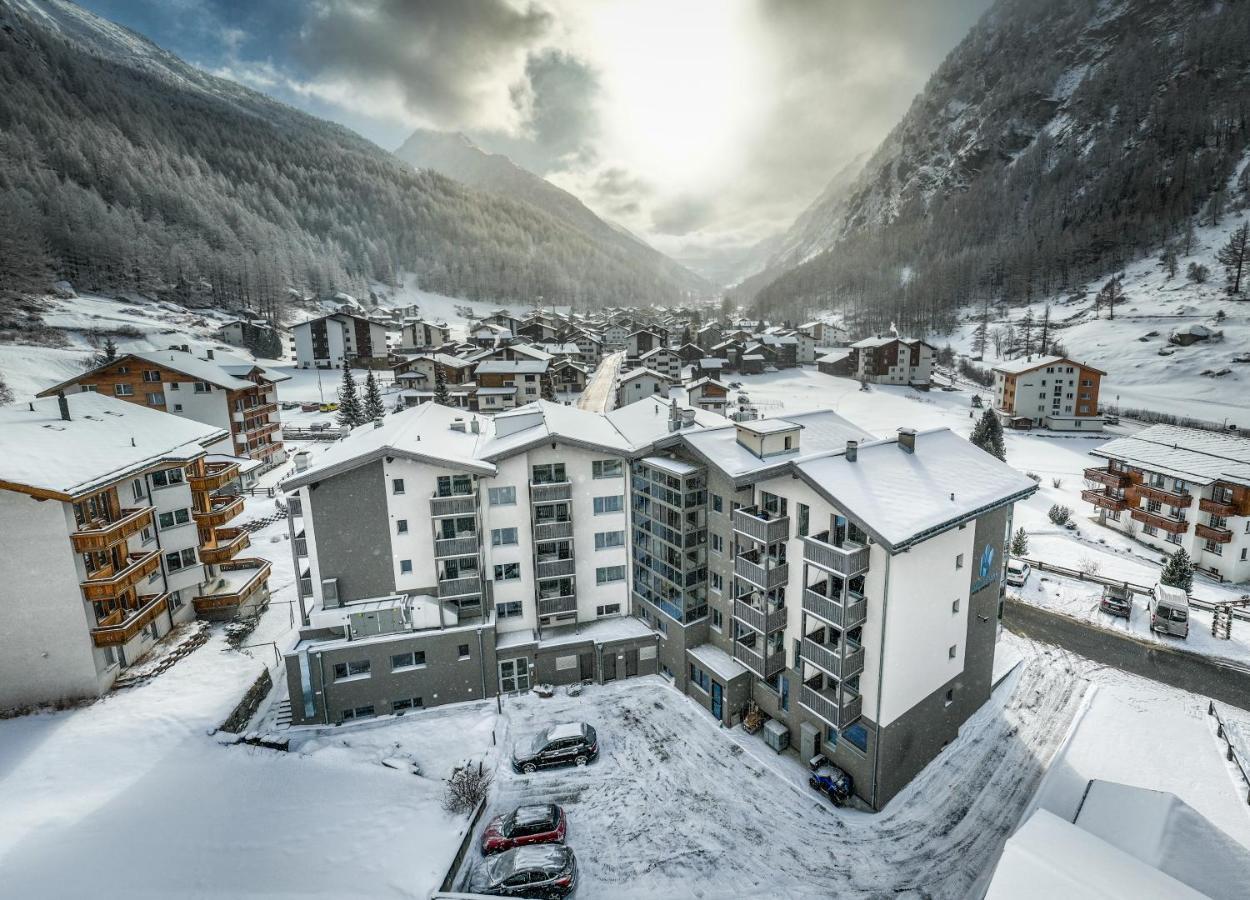 Hotel Kristall Saas-Almagell Exteriér fotografie