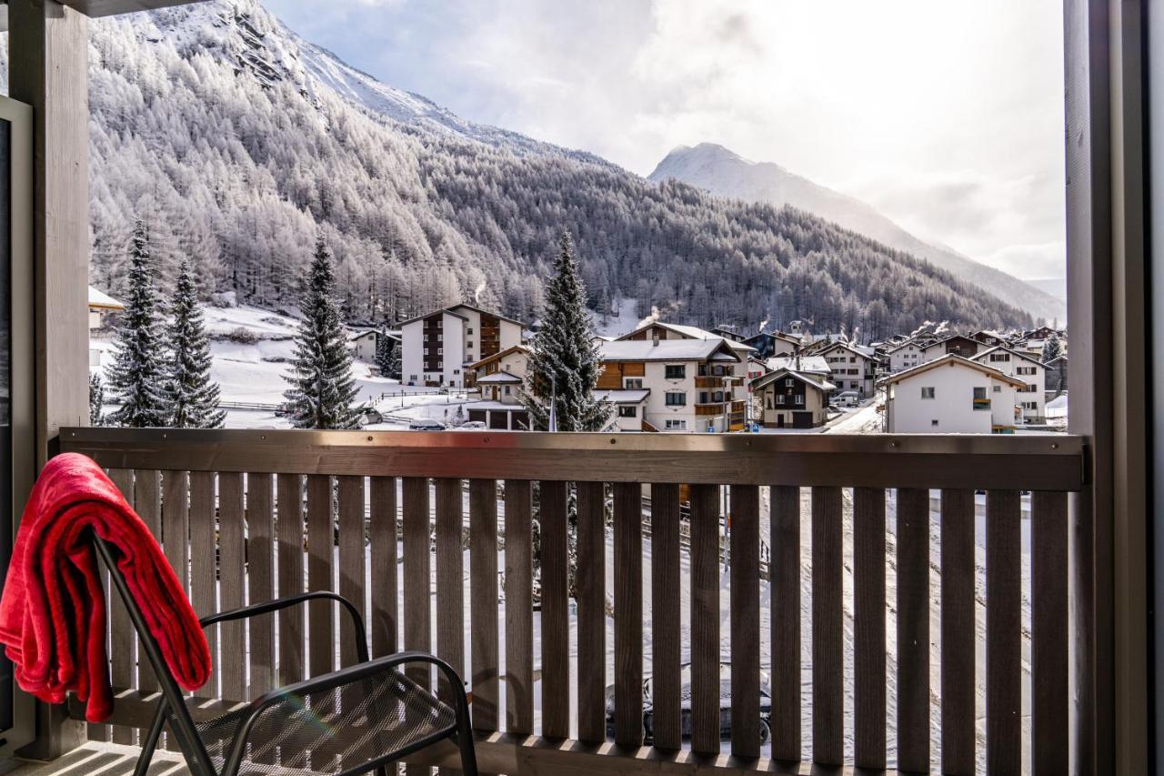 Hotel Kristall Saas-Almagell Exteriér fotografie