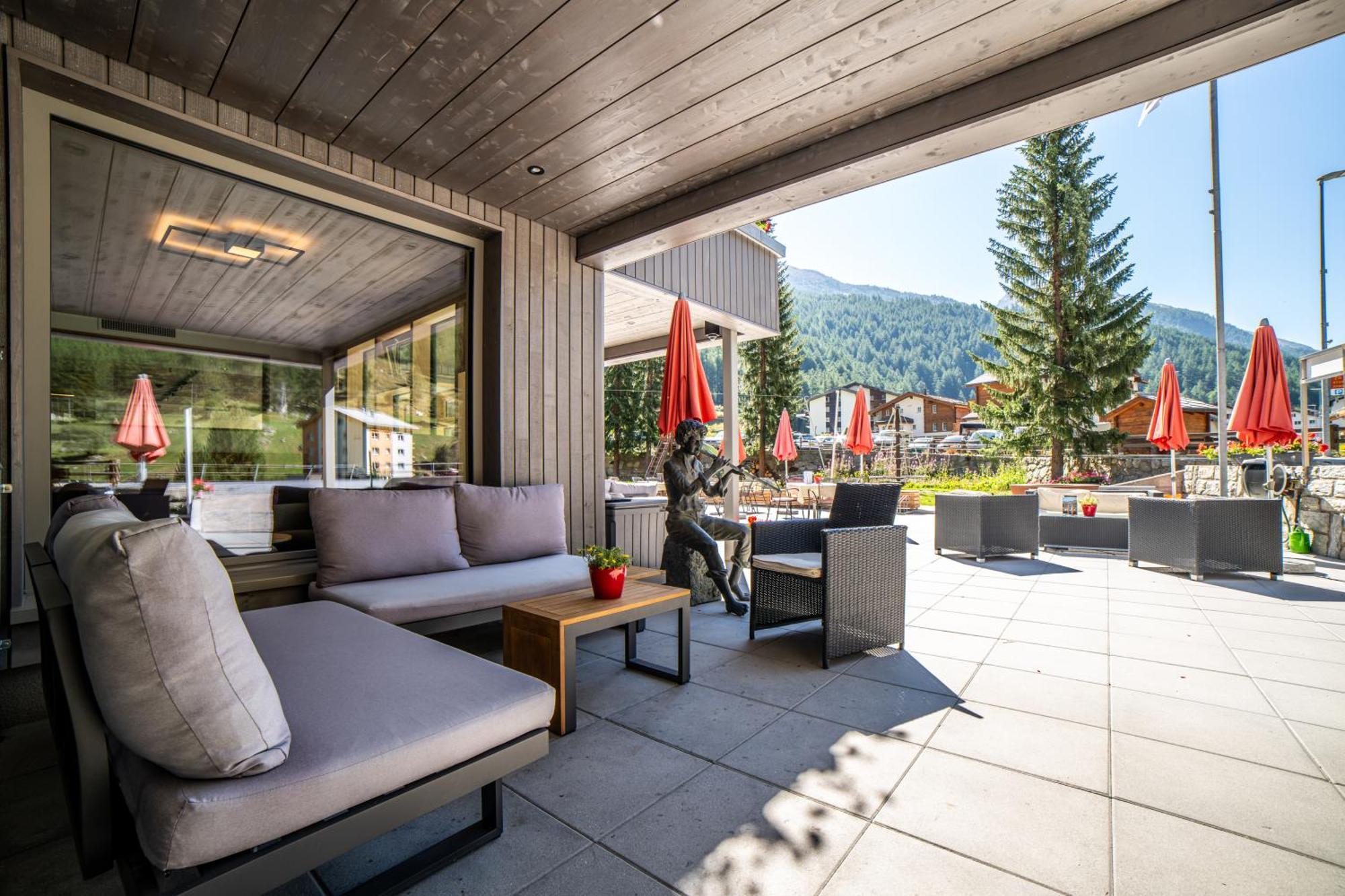 Hotel Kristall Saas-Almagell Exteriér fotografie