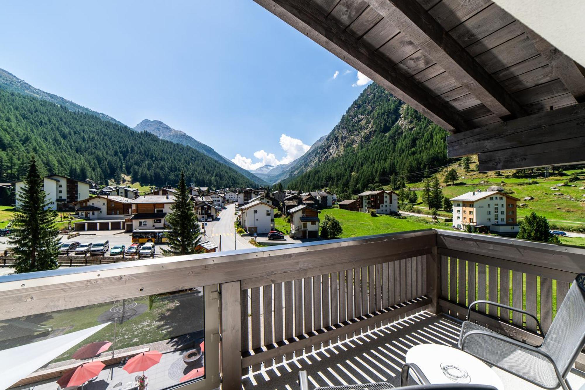 Hotel Kristall Saas-Almagell Exteriér fotografie